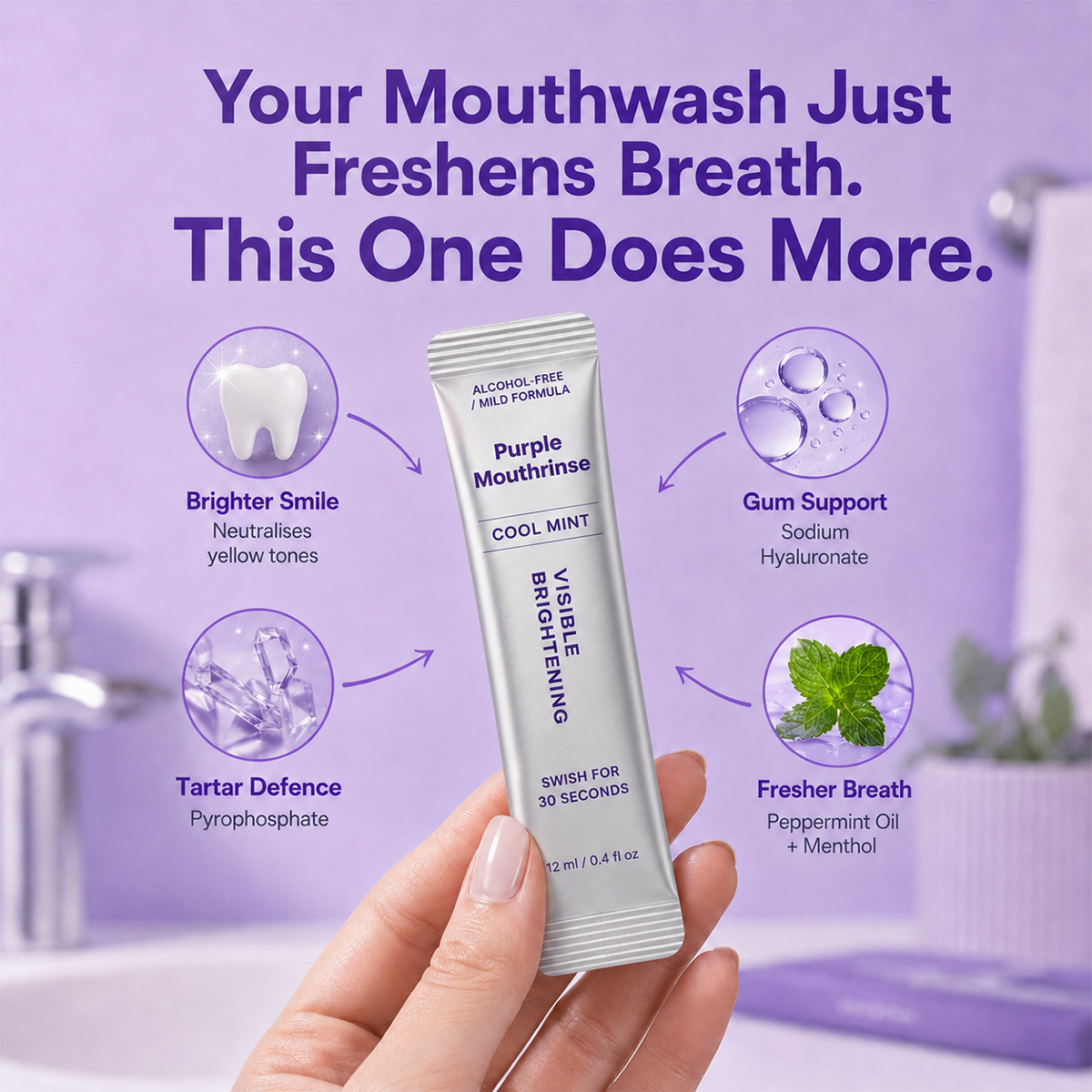 Purple Mouth wash
